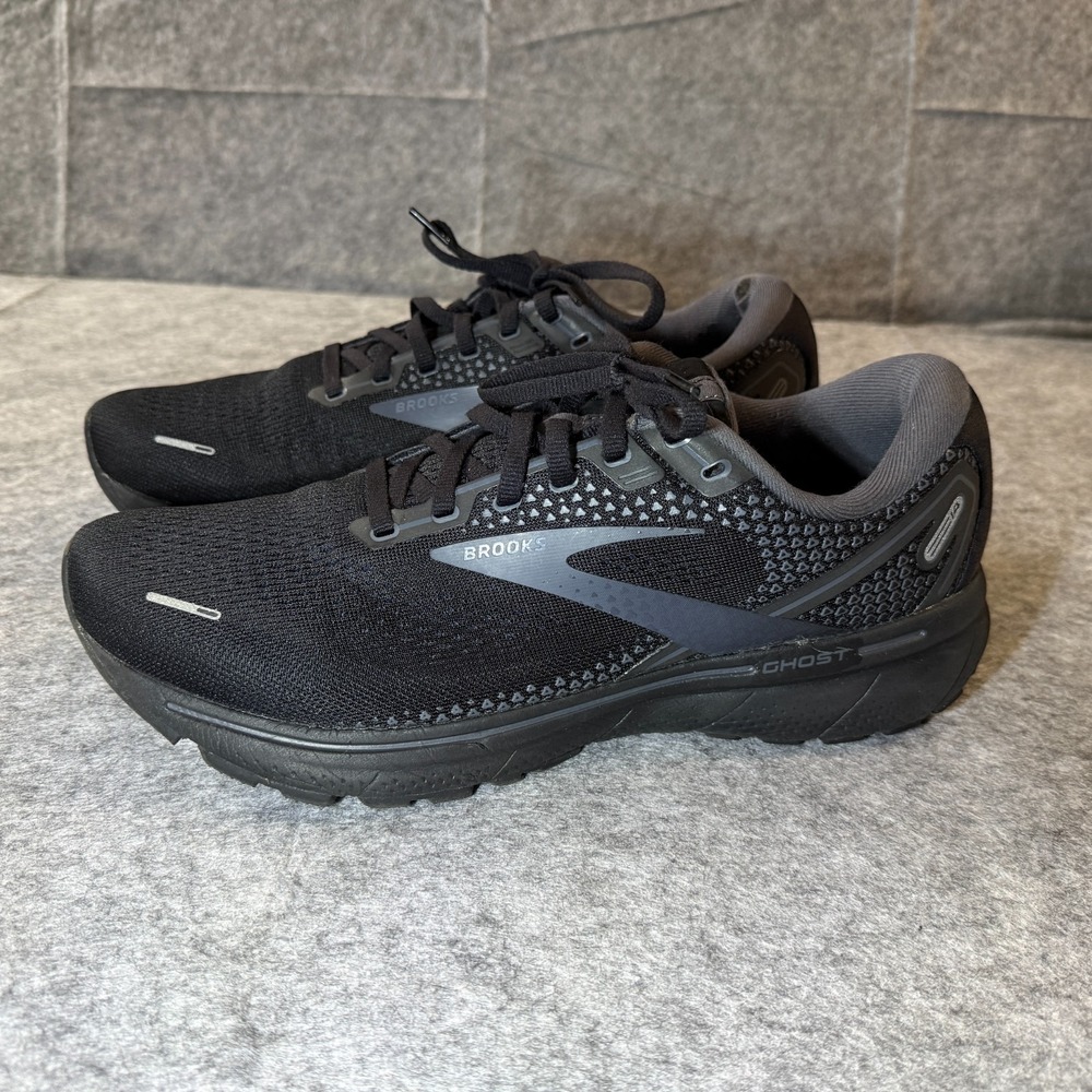 Brooks Ghost 14 Black Ebony Men's Size 11 Medium (D) Running Shoes